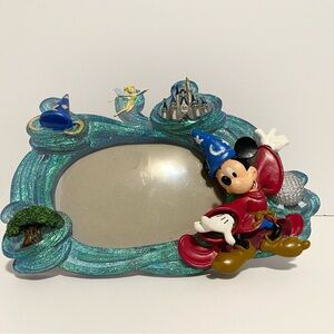 Disneyworld 4 Parks Photo Frame Glitter Disney World Fantasmic Mickey Mouse